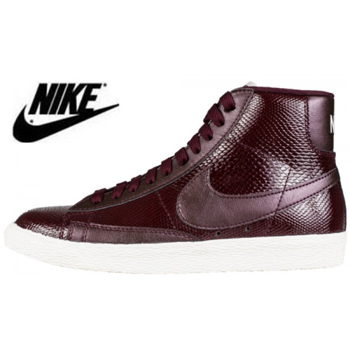 nike blazer bordeaux femme